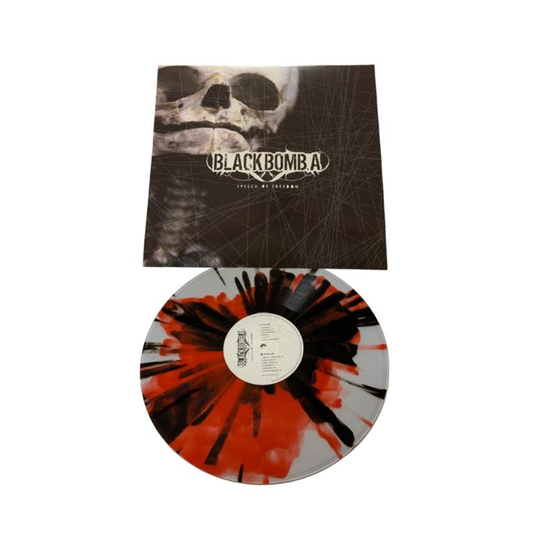 LP vinyle collector splatter "Speech of Freedom" Black Bomb A - MERCHENLIGNE.FR