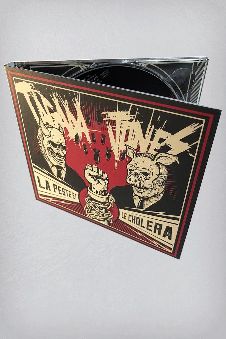 Tagada Jones La Peste Et Le Choléra CD - TAGADA JONES "La Peste et le Choléra" - MERCHENLIGNE.FR