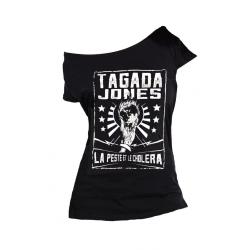 T-shirt femme col ample "La Peste et le Choléra" Tagada Jones - MERCHENLIGNE.FR