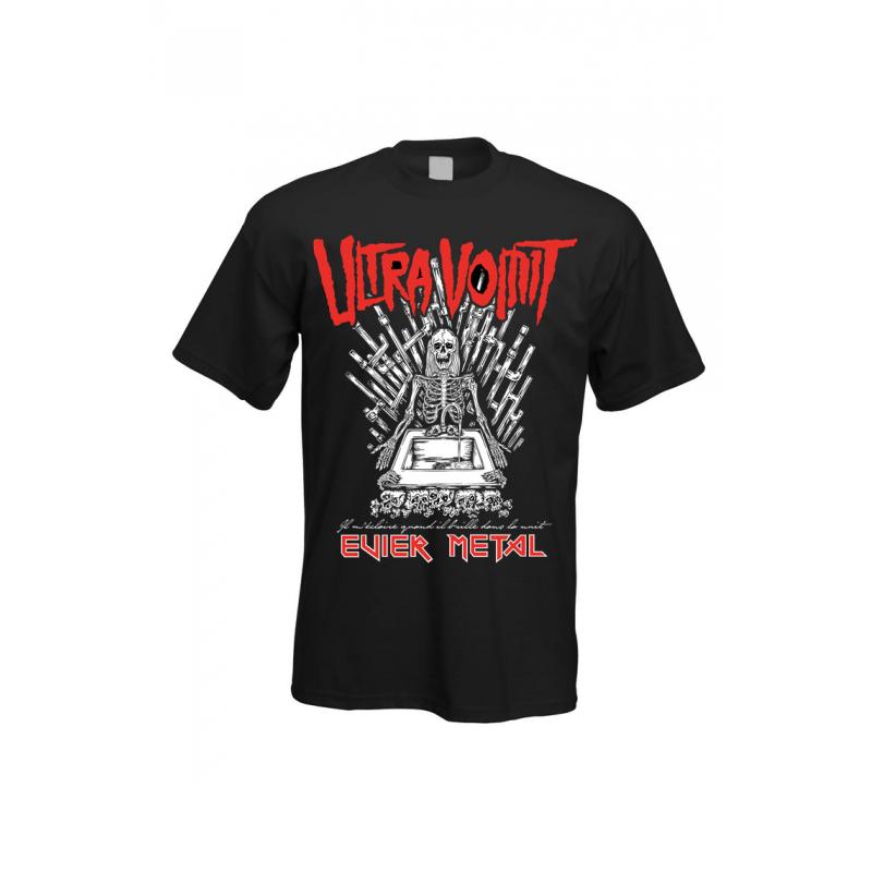 ULTRA VOMIT - T-shirt Homme Evier Metal Phosphorescent