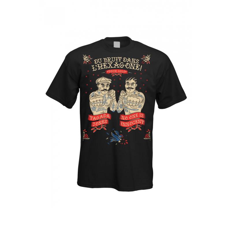 T-shirt homme "Du bruit dans l'hexagone" - MERCHENLIGNE.FR