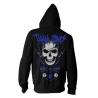 Sweat zip "Mort aux cons" Tagada Jones - MERCHENLIGNE.FR