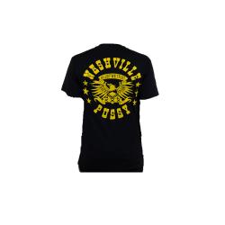 T-shirt "In Lust We Trust" jaune Nashville Pussy - MERCHENLIGNE.FR