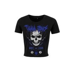 TAGADA JONES - Crop Top Femme "Mort aux cons"