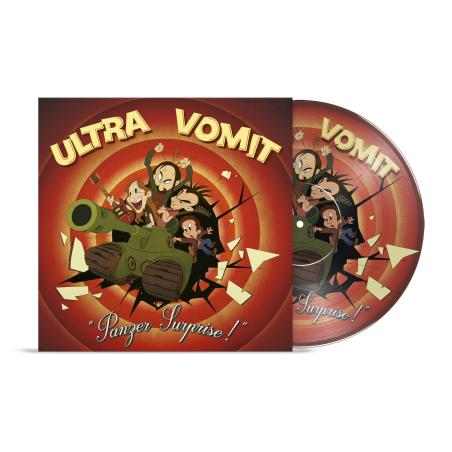 Picture Disc Vinyl "Panzer Surprise" Ultra Vomit - MERCHENLIGNE.FR