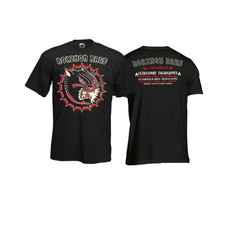T-shirt Homme noir Anniversaire Rage Tour - MERCHENLIGNE.FR
