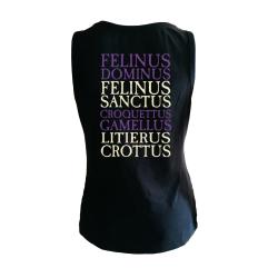 Debardeur femme "Felinus Sanctus" Ultra Vomit - MERCHENLIGNE.FR