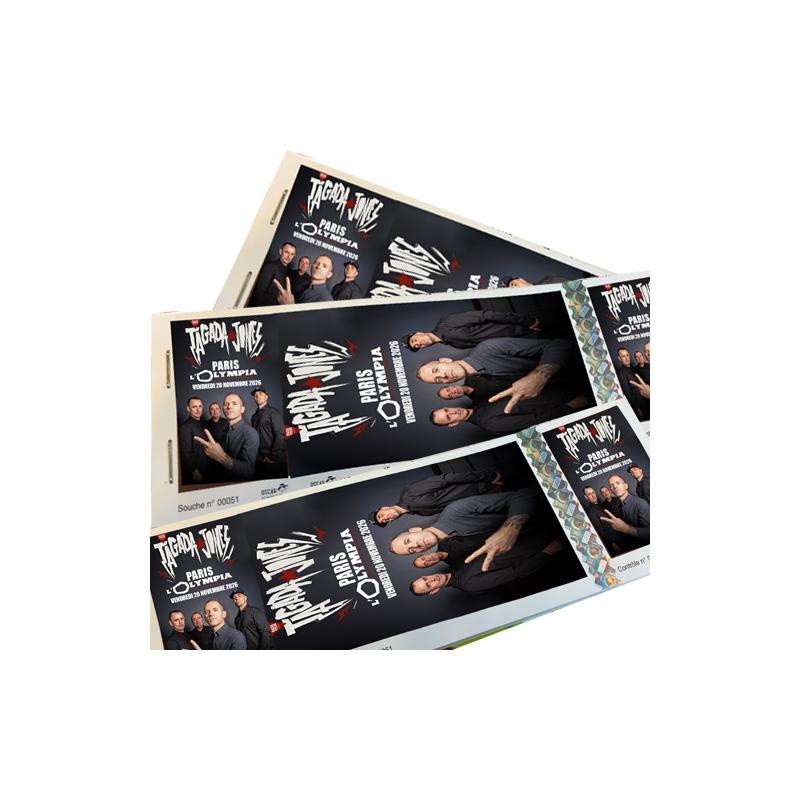 Billet Collector Olympia TAGADA JONES - MERCHENLIGNE.FR