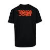 T-shirt Homme coupe large noir Logo 2026 "TJ TAGADA JONES" de Tagada Jones - MERCHENLIGNE.FR