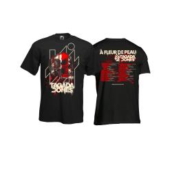 T-shirt Homme "À FLEUR DE PEAU" de Tagada Jones - MERCHENLIGNE.FR