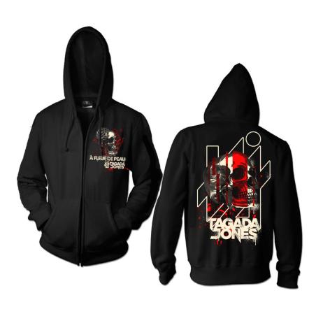Sweat Homme "À FLEUR DE PEAU" de Tagada Jones - MERCHENLIGNE.FR