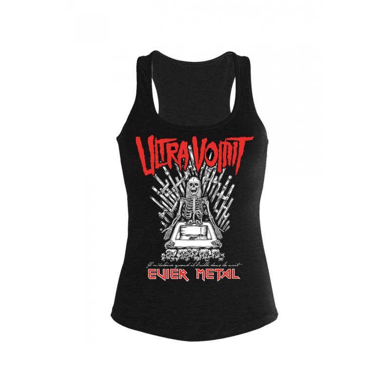 Débardeur femme "Evier Metal" Ultra Vomit - MERCHENLIGNE.FR