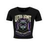Crop Top femme "Felinus Sanctus" Ultra Vomit - MERCHENLIGNE.FR
